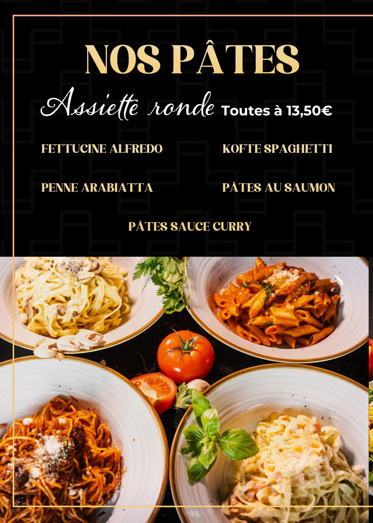 Le Resto Kadirhan, carte du restaurant, page 14 sur 24